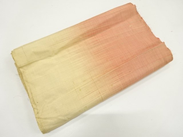 アンティーク　絣柄織り出し　はぎれ反物